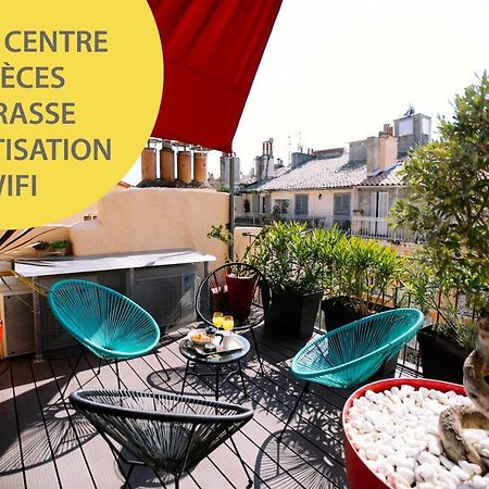 Apartament Duplex Avec Terrasse - Hyper-Centre De Tulon Zewnętrze zdjęcie